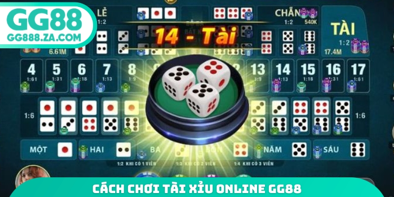 Cách chơi tài xỉu online GG88