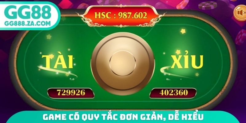 Game c&oacute; quy tắc đơn giản, dễ hiểu
