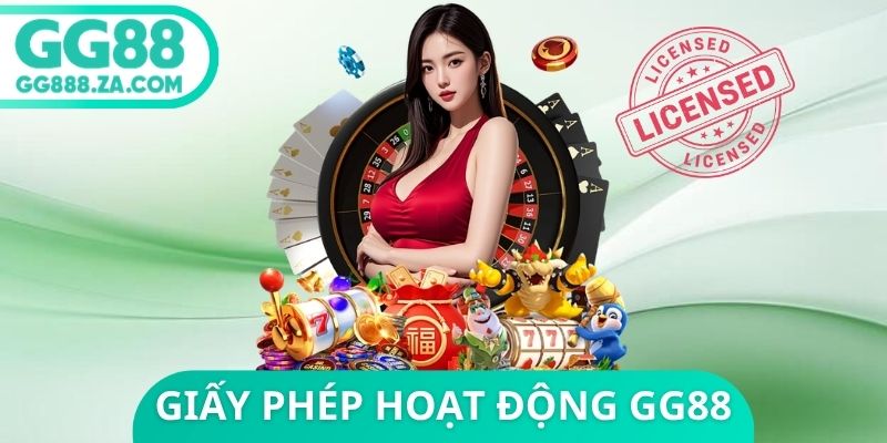 Giấy Ph&eacute;p Hoạt Động GG88
