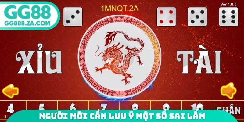 Người mới cần lưu &yacute; một số sai lầm