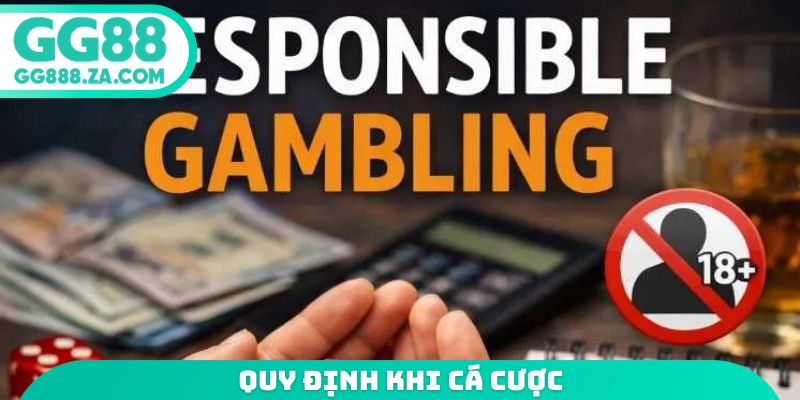 Quy định khi c&aacute; cược