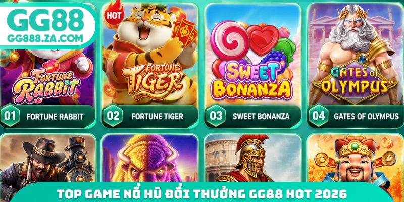 Top game nổ hũ đổi thưởng GG88 hot 2026