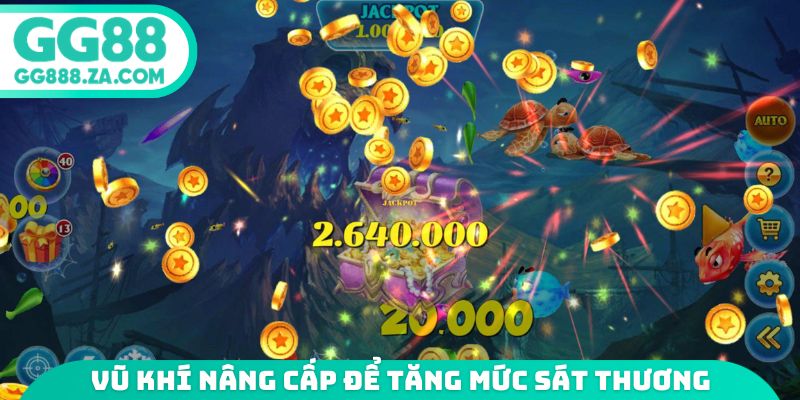 Vũ kh&iacute; n&acirc;ng cấp để tăng mức s&aacute;t thương